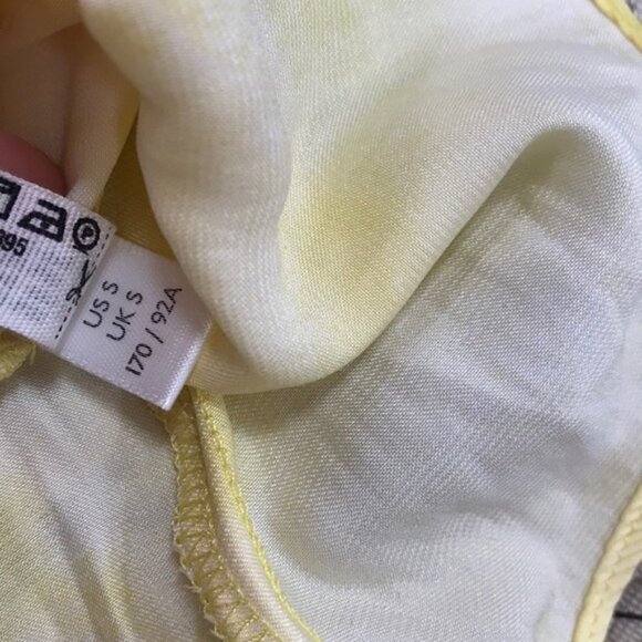 Free People Luella Lace Trim Satin Bodysuit - Picture 6 of 6